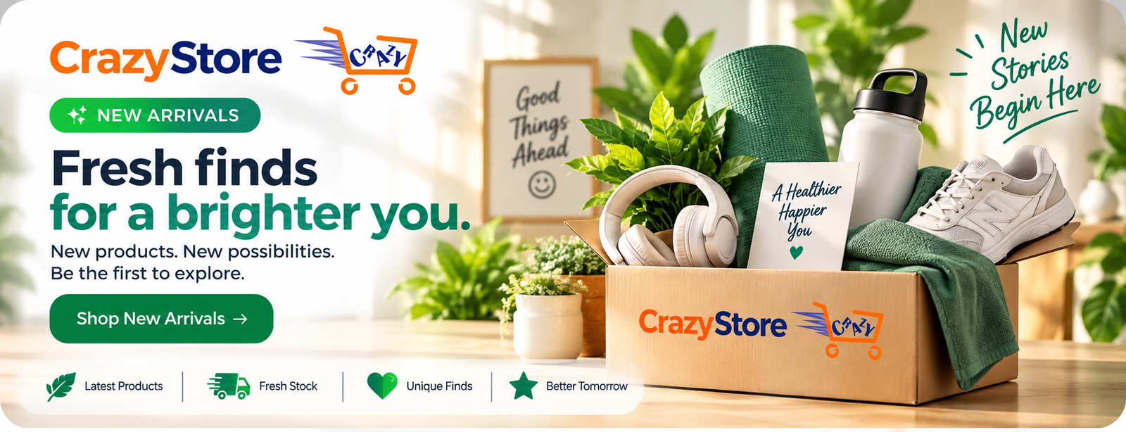 CrazyStore promotional offer