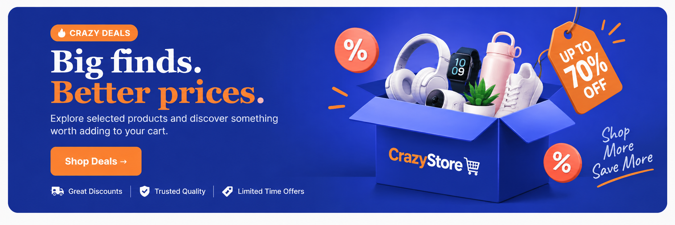 Big finds. Better prices.