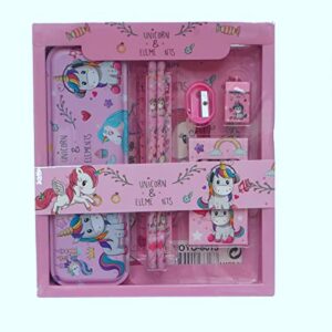 Kids Stationary | Unicorn Stationary Set | 7-Items Combo Gift Set